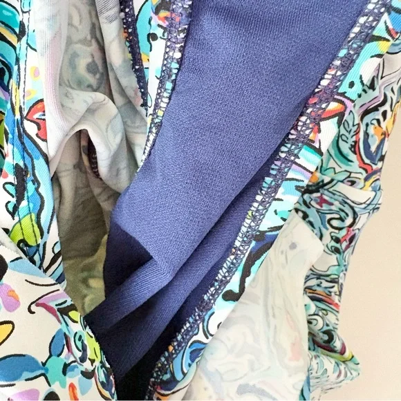 Lauren Ralph Lauren Mystic Paisley Skirted One Piece Slimming Swimsuit - Picture 8 of 8